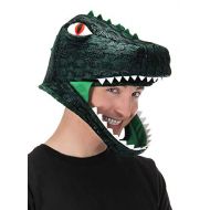 elope T-Rex Dinosaur Costume Jawesome Hat Green