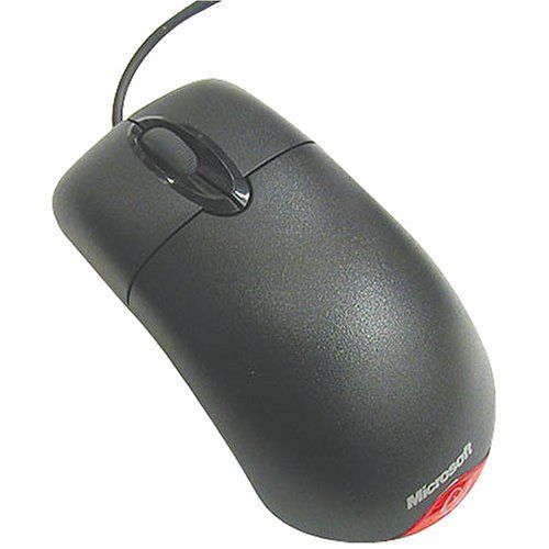  Microsoft Wheel Optical Mouse, Black
