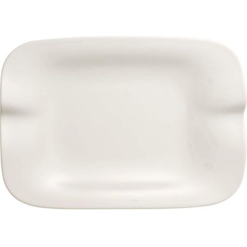  Villeroy & Boch Pasta Passion Lasagne Plate : Set of 2, 12.75 x 8.75 x 1.5 in, White