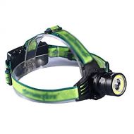 FCYIXIA Outdoor Headlamp-Lamp Bead and Rechargeable Li-ion Batteries,Waterproof Head Lights for Camping Running Hiking Fishing