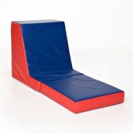 Foamnasium Video Lounge Chair, Blue/Red
