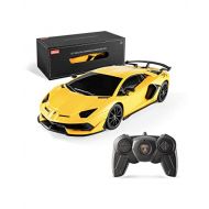Lambo Remote Control Car, 1:24 Scale BEZGAR Officially Licensed RC Series, Electric Sport Racing Hobby Toy Car Model Vehicle, 2.4Ghz RC Car for Kids, Adults, Girls and Boys Holiday