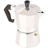 [아마존베스트]Cucina di Modena Coffee maker: espresso maker for 3 cups, gas, electric and glass ceramic stove, 150 ml (espresso cooker).