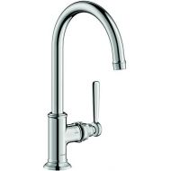 AXOR Montreux Classic Timeless Hand Polished 1-Handle 1 13-inch Tall Bathroom Sink Faucet in Chrome, 16518001
