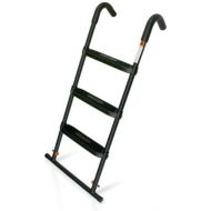 JumpSport SureStep Trampoline Ladder | Powder Coated & UV Treated for Lasting Weather Protection | Sturdy Design, Large, Flat Platform Steps