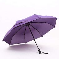 ZZSIccc Parasol Automatic Folding Umbrella 30% Automatic Full Color Umbrella B