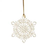 Lenox 2021 Snow Fantasies Snowflake Ornament, 0.20 LB, Ivory