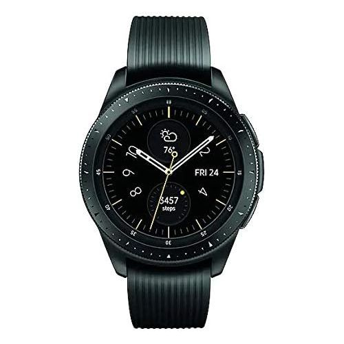  Amazon Renewed Samsung Galaxy Watch (42mm) Black (Bluetooth & LTE) - (Renewed)