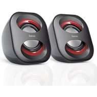 [아마존베스트]Hama Sound System, black/red