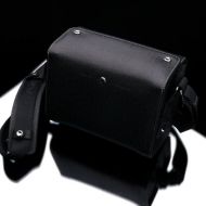 Gariz Genuine Leather BL-ZBSBK Black Label Compact Camera Zoom Case Bag for Mirrorless Camera, Black Label