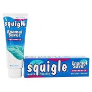 Squigle Enamel Saver Toothpaste (Helps Prevent Canker Sores, Perioral Dermatitis, Bad Breath, Chapped...