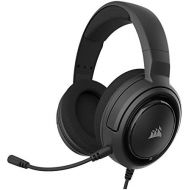 Corsair HS35 - Stereo Gaming Headset - Memory Foam Earcups - Headphones work with PC, Mac, Xbox One, PS4, Switch, iOS and Android  Carbon