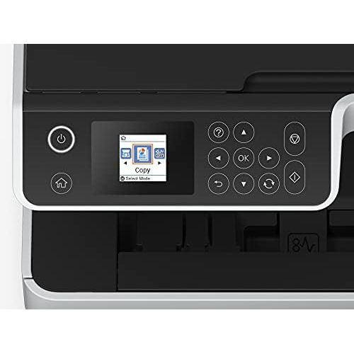 엡손 [아마존베스트]Epson EcoTank ET-M2170 3-in-1 Black and White Refillable Printer (Scanner, Copier, DIN A4, Duplex, USB 2.0, Wi-Fi, Ethernet) Large Ink Tank, High Yield Low Page Cost