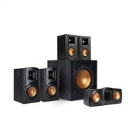 Klipsch Synergy Black Label B200 5.1 Powerful and Efficient Cinema Quality Home Theater System with 10 Front Firing Subwoofer and Tractrix Horn Technology for Hours of Enjoyment