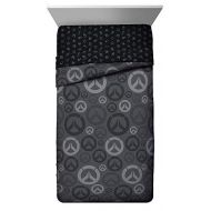 [아마존베스트]Jay Franco Overwatch Heroes Twin Comforter - Super Soft Kids Bedding - Fade Resistant Polyester Microfiber Fill (Official Overwatch Product)
