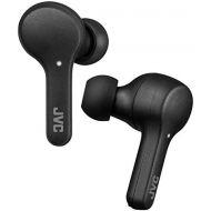 JVC Gumy Truly Wireless Earbuds Headphones, Bluetooth 5.0, Water Resistance(IPX4), Long Battery Life (up to 15 Hours) - HAA7TB (Black)