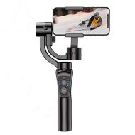 LJJ 3-Axis Gimbal Stabilizer for Smartphone, Gimbal Stabilizer with Face Tracking Motion Time-Lapse VLOG Equipment for Smartphone