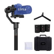 MOZA AirCross 3-Axis Handheld Gimbal Ultra-Lightweight Portable Camera Stabilizer Support Unlimited Power Source Long-Exposure Timelapse Auto-Tuning for Parameters for Mirrorless C