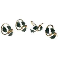 Lenox Holiday Napkin Rings, Set of 4