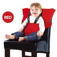 Phasuk Red Seat Travel High Chair Baby Feeding Booster Safety Seat Harness Babies Toddlers