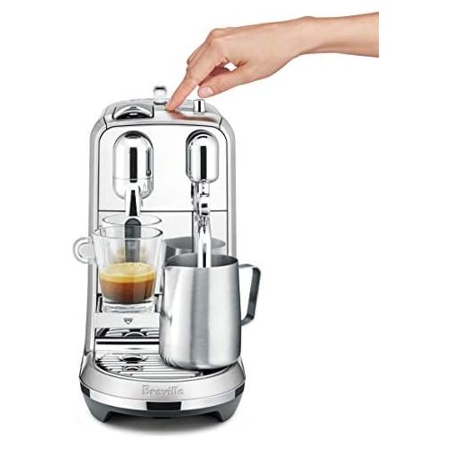 브레빌 Nespresso Creatista Plus Coffee and Espresso Machine by Breville, Stainless Steel
