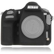 Easy Hood Camera Case for Nikon D850 Soft Silicone Rubber Camera Protective Body Case Skin for Nikon D850 Camera Bag Protector Cover (Black)
