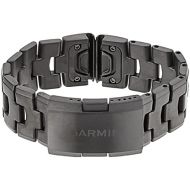Garmin Quickfit 22 Watch Band, Vented Carbon Gray Titanium Bracelet