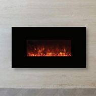 Modern Flames Ambiance CLX2 45-Inch Electric Fireplace with Black Glass Front - AL45CLX2-G