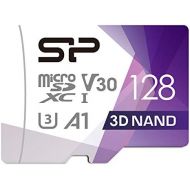 SP Silicon Power Silicon Power 128GB Micro SD Card U3 SDXC microsdxc High Speed MicroSD Memory Card with Adapter