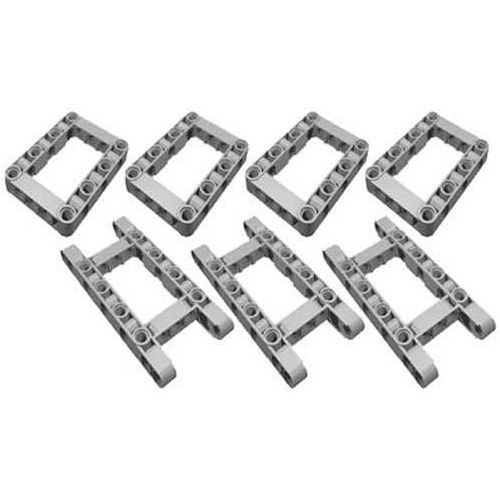  LEGO Technic NEW 7 pcs CHASSIS FRAME LIFTARM Beam Studless Part Piece 64179 64178 Mindstorms