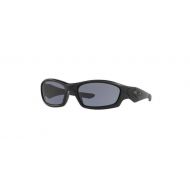 Oakley Mens Straight Jacket Rectangular Sunglasses, Matte Black, 60.0 mm