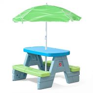 [아마존베스트]Step2 Sun & Shade Picnic Table with Umbrella