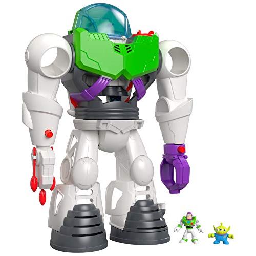  Fisher-Price Imaginext Disney Pixar Toy Story Buzz Lightyear Robot Playset for preschool kids ages 3 years & up