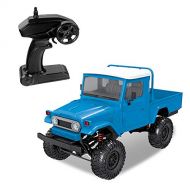 GoolRC MN-45 RC Crawler 2.4G 4WD Racing Off-Road Truck 4x4 1/12 Scale RC Car Fast High Speed Electric Vehicle with Led Light for Kids and Adults RTR