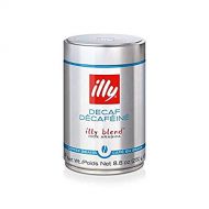 illy Decaffeinated Whole Bean Coffee, Medium Roast, Classic Roast with Notes Of Chocolate & Caramel, 100% Arabica Coffee, No Preservatives, 8.8 Ounce (Pack Of 1)