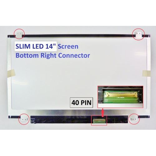 아수스 Asus S46C Laptop Screen 14 Slim LED Bottom Right WXGA HD