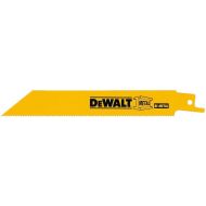 DEWALT Reciprocating Saw Blades, Bi-Metal, 6-Inch, 14 TPI, 100-Pack (DW4808B)