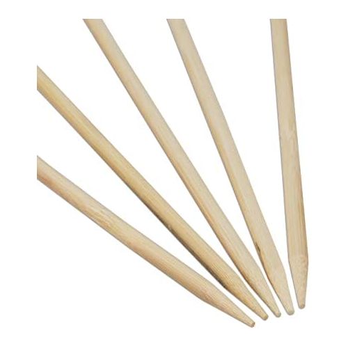  [아마존베스트]Relaxdays 10023273 Bamboo Set of 100 for Marshmallows and Stick Bread, Campfire, Universal, 90 cm Long, Natural Barbecue Skewers