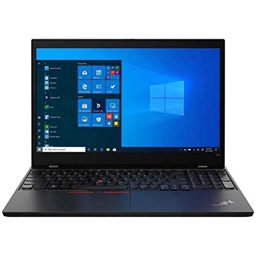 레노버 Lenovo ThinkPad L15 15.6 Full HD 1080P Business Laptop, Intel Core i5-10210U, 8GB Memory, 256GB SSD, Windows 10 Pro
