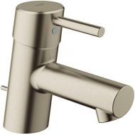 Grohe 34702EN1 Concetto Hole Single-Handle Bathroom Faucet with Drain Assembly in Brushed Nickel