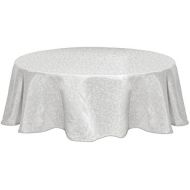 Lenox Opal Innocence 90 Round Tablecloth, White