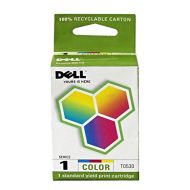 Dell T0530 Series 1 720 A920 Ink Cartridge (Color) in Retail Packaging