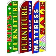 Business Needs Kids Furniture, Mattress Sale King Size Swooper Flag Sign Pack of 3