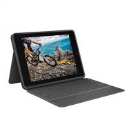 Logitech Rugged Folio - iPad (7th, 8th & 9th generation) Protective Keyboard Case with Smart Connector and Durable Spill-Proof Keyboard