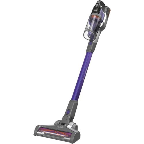  BLACK+DECKER Powerseries Extreme Cordless Stick Vacuum Cleaner for Pets, Purple (BSV2020P)