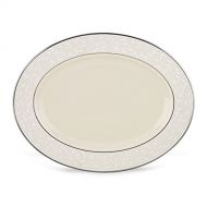 Lenox Pearl Innocence 16 Oval Serving Platter, Ivory