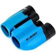 [아마존베스트]SVBONY SV26 8x21 Kids Binocular Compact Boy FMC for Outdoor Exploration Hunting Bird Watching Educational Learning Preschool Spy Toys (Blue)