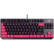 ASUS ROG Strix Scope TKL Electro Punk Mechanical Gaming Keyboard | Cherry MX Red Switches | 2X Wider Ctrl Key for Greater FPS Precision | Gaming Keyboard for PC | Aura Sync RGB Lig