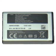 Samsung AB663450BA/Z 1300mAh Rugged Flip Phone Replacement Battery for Rugby 2, 3, 4, Convoy 3, 4.
