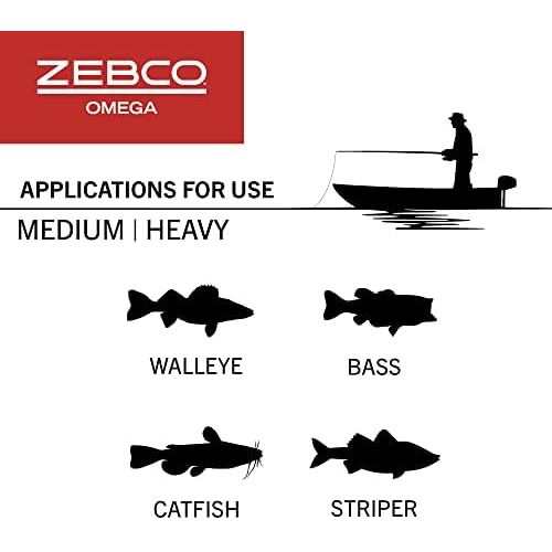  [아마존베스트]Quantum Zebco Omega ZO3PRO Spin Cast Fishing Reel by Zebco